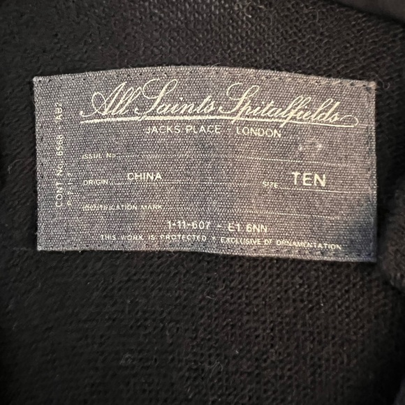 All Saints Spitafields Dress NWOT - Picture 10 of 14